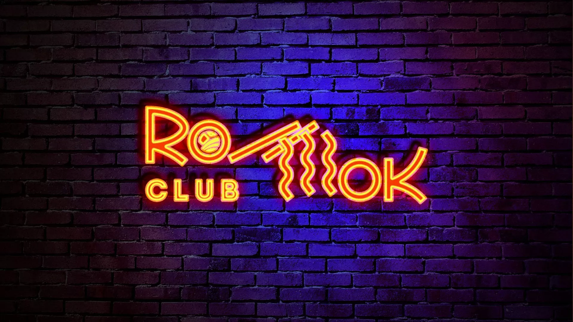 Разработка интерьерной вывески суши-бара «Roll Wok Club» в Полевском